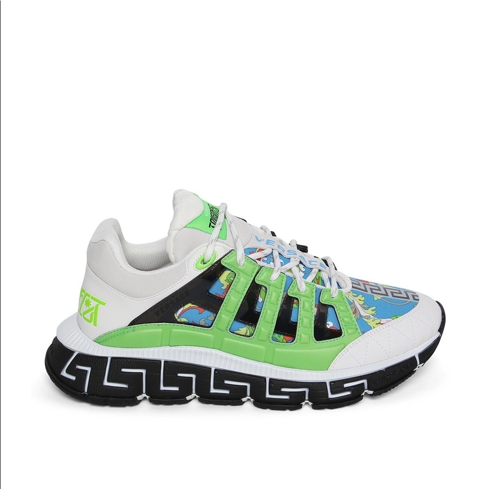 VERSACE BNIB WOMENS 37 TRIGRECA SNEAKERS